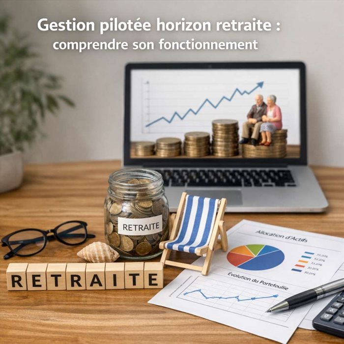 Gestion pilotée horizon retraite : définition, avantages et choix