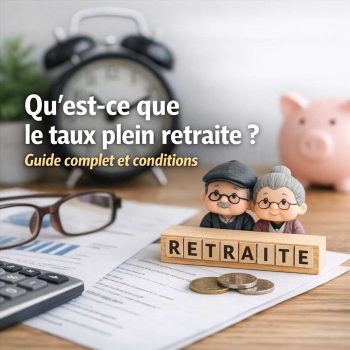 Taux plein retraite : définition, conditions et calcul