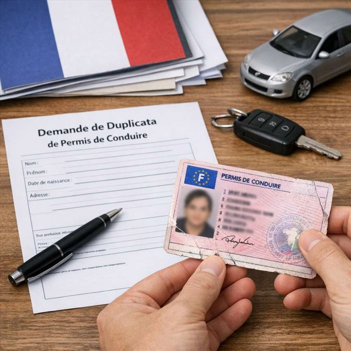 Duplicata de permis de conduire : démarches, délais et coût