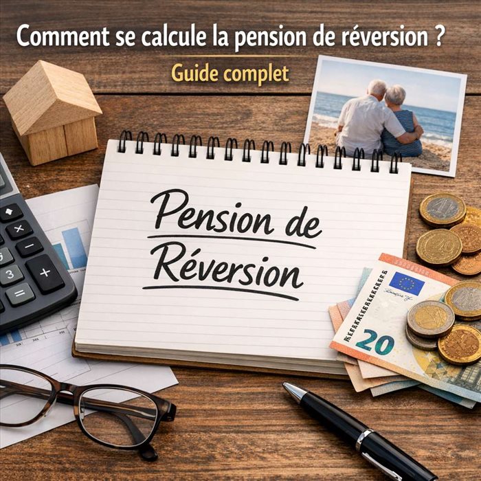 Comment se calcule la pension de réversion ? Guide complet