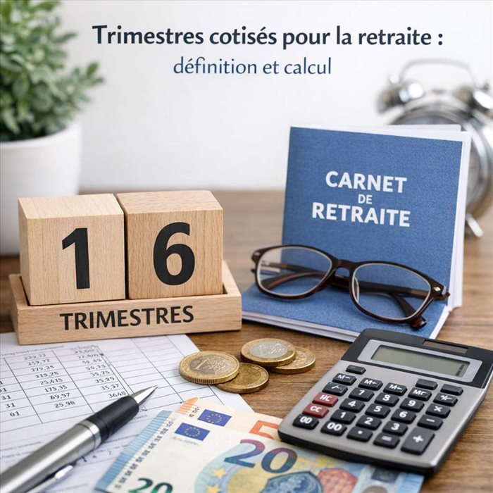 Trimestres cotisés retraite : définition, calcul et impact