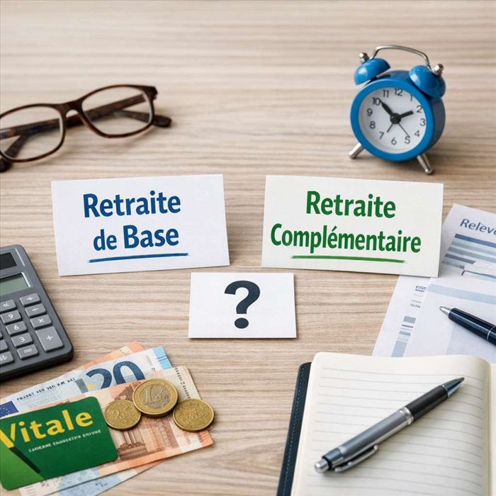 Retraite de base et complémentaire : comprendre la différence
