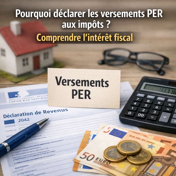 Pourquoi déclarer les versements PER aux impôts ?