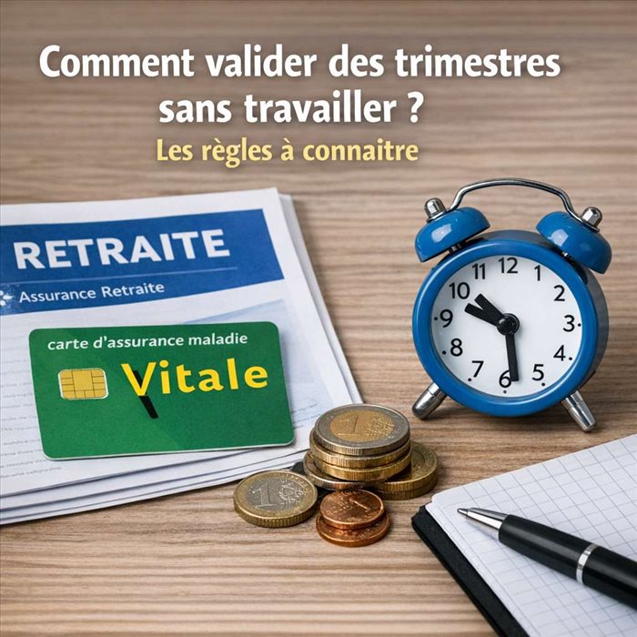 Comment valider des trimestres sans travailler ? Guide complet