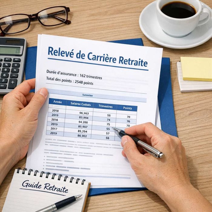 Comment lire son relevé de carrière retraite ? Guide complet