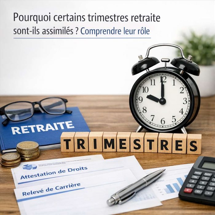 Pourquoi certains trimestres retraite sont-ils assimilés ? | Guide complet