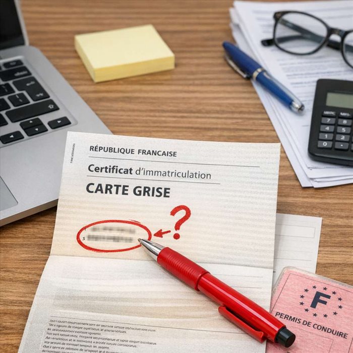 Corriger une erreur sur une carte grise : guide ANTS