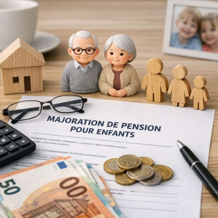 Majoration de pension pour enfants : calcul, conditions et montant