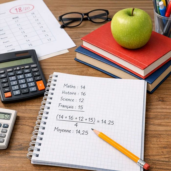 Comment calculer une moyenne générale : méthode simple et rapide