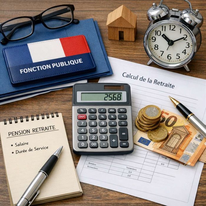 Comment est calculée la retraite des fonctionnaires ? Guide complet