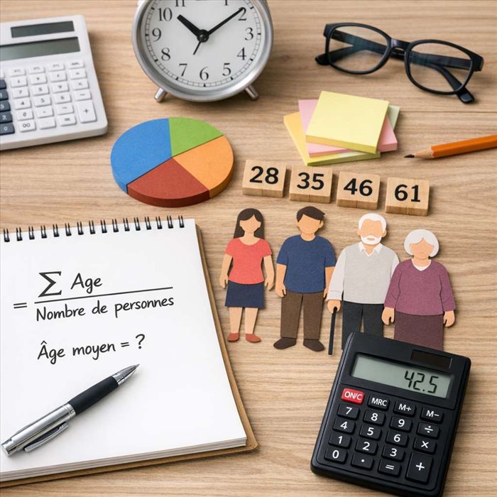 Comment calculer une moyenne d’âge facilement | Guide simple