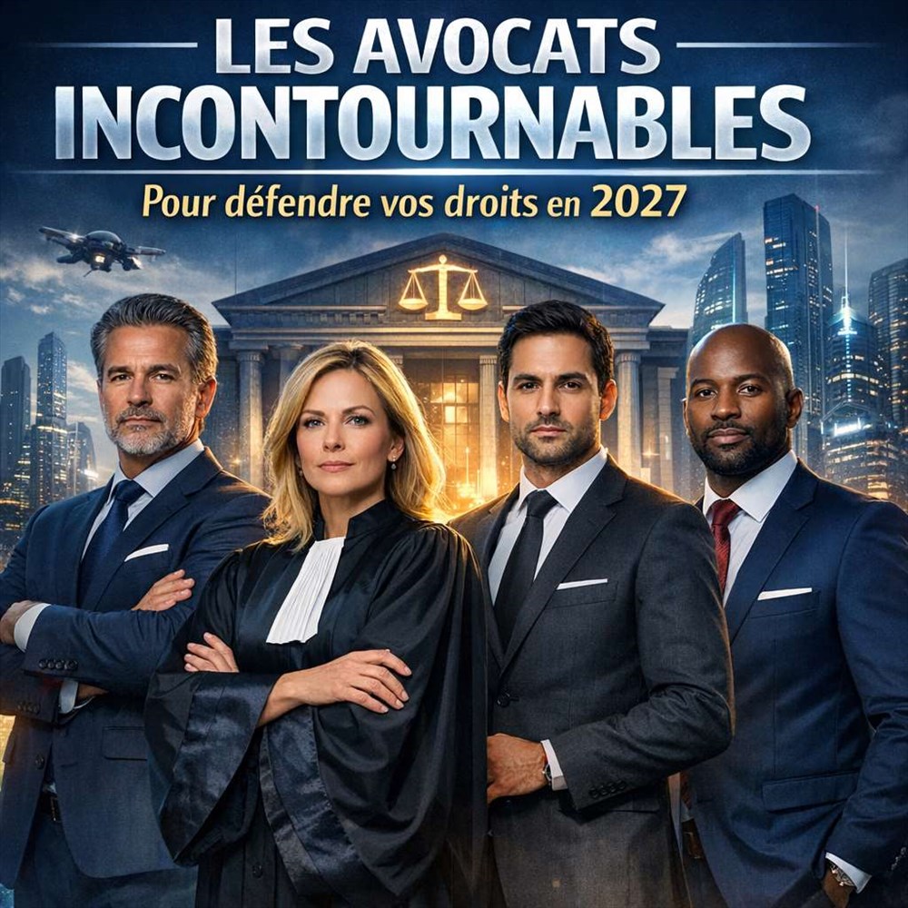Les avocats incontournables pour défendre vos droits en 2027