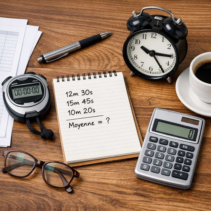 Comment calculer une moyenne de temps : méthode simple et fiable