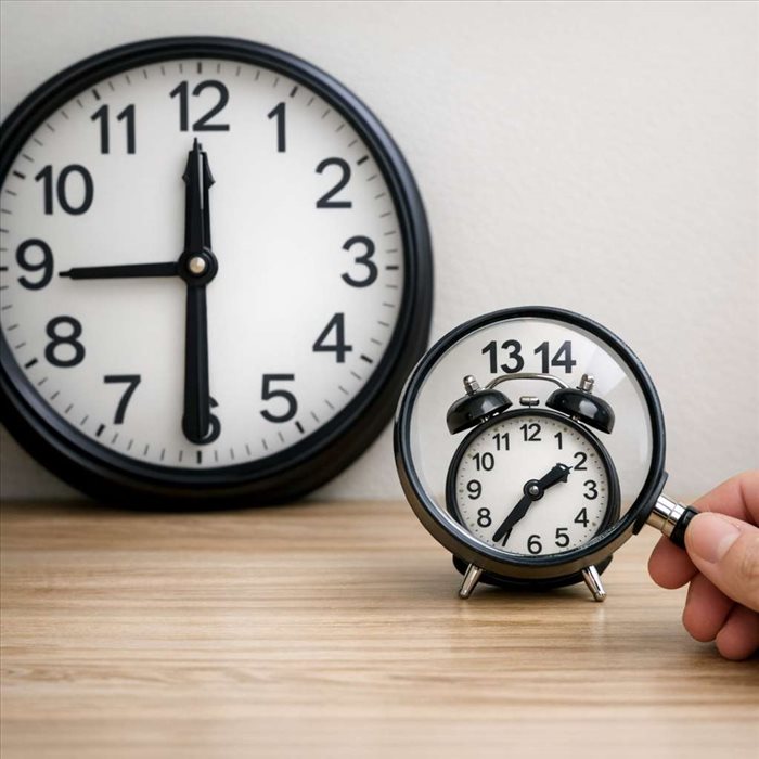 Chercher midi à quatorze heures : sens, origine et usage