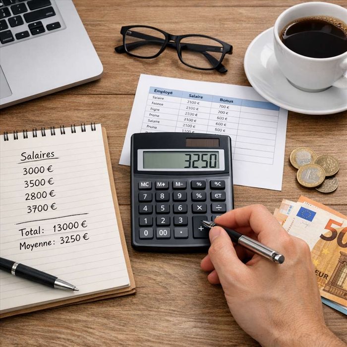 Comment calculer une moyenne de salaire ? Méthode simple