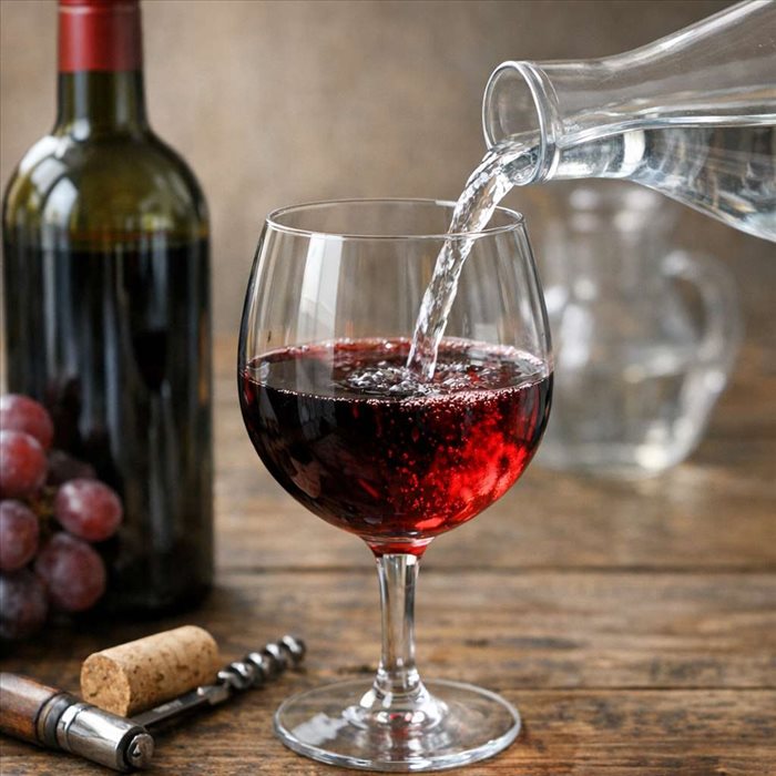 Pourquoi utilise-t-on mettre de l'eau dans son vin ? Sens et origine
