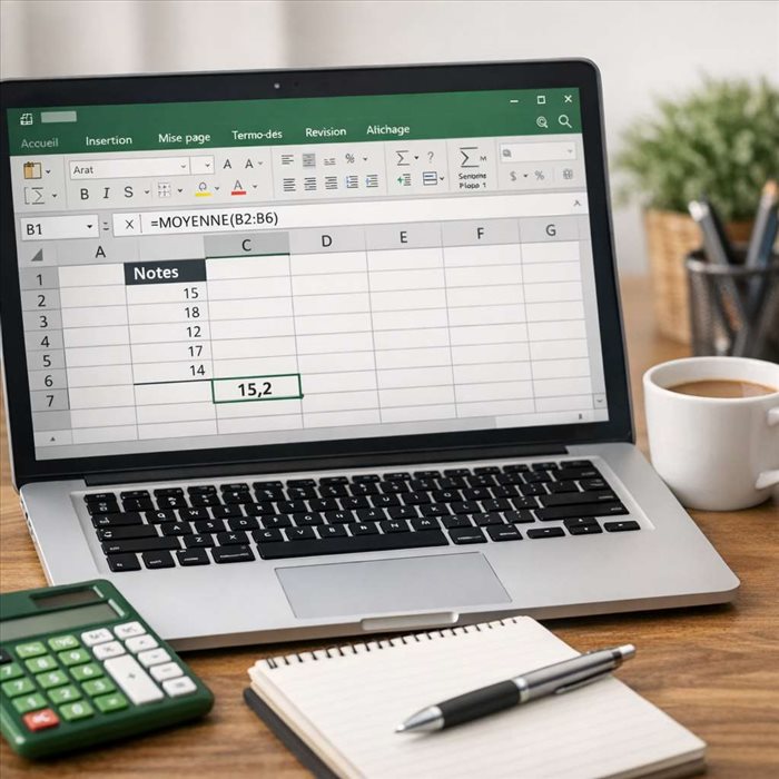 Calculer une moyenne sur Excel : guide simple et rapide