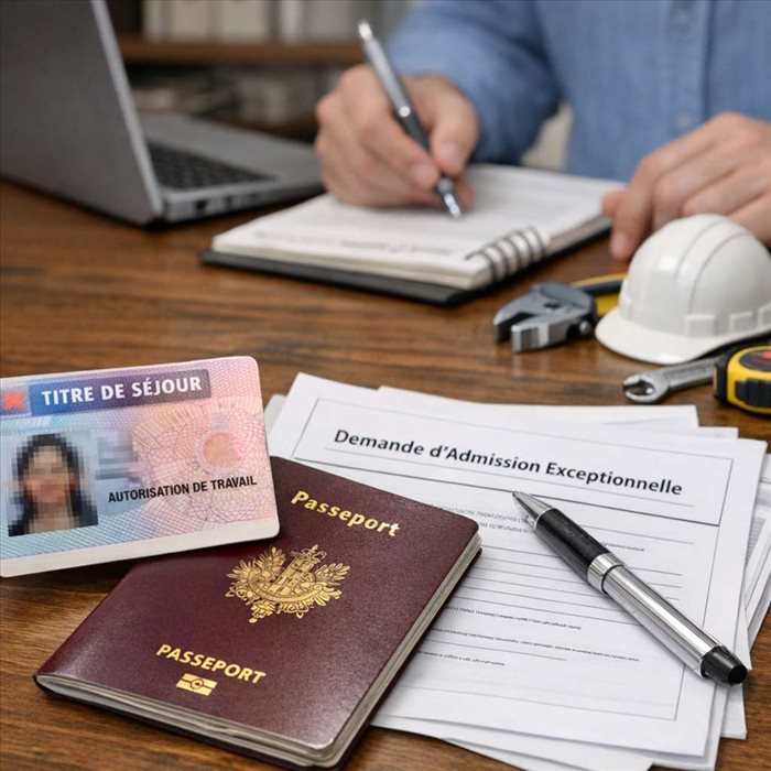Admission exceptionnelle au séjour par le travail : guide complet