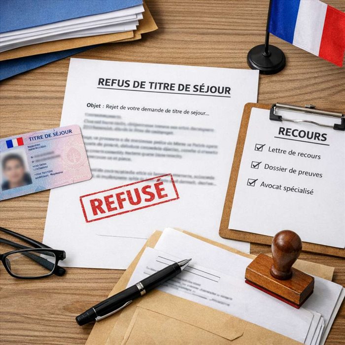 Contester un refus de titre de séjour : démarches et délais